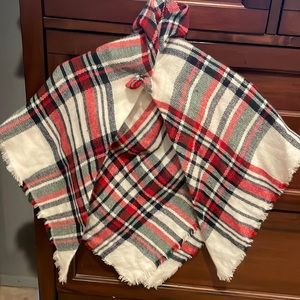 Cute holiday shawl